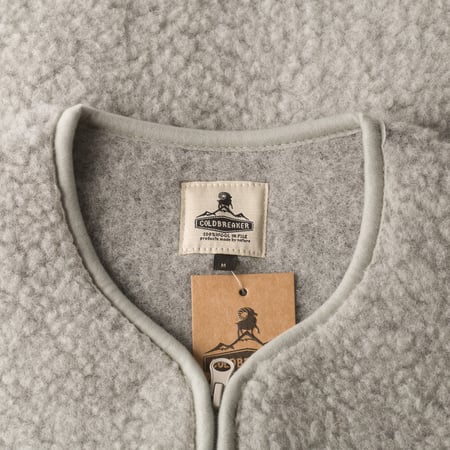 Image-Flâneurs_COLDBREAKER / Pepitco Vest Silver_detail-1