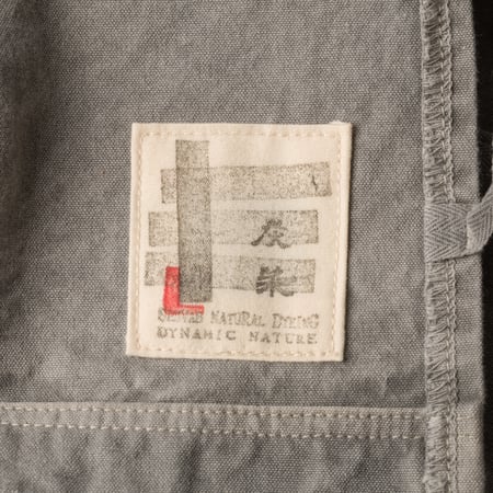 Image-Flâneurs_Seuvas-8oz Canvas Wing Collar Shirt Jacket Sumi_détail-4