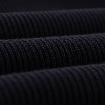 Solid Wool Rib Parker Navy