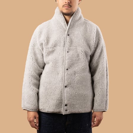 Image-Flâneurs_COLDBREAKER / Flâneurs Ultralight Retro Jacket Silver_de-face