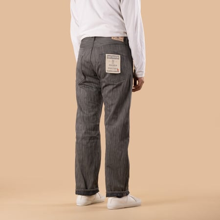 Image-Flâneurs_ONI DENIM / 275-AW Awa Sumi × Awa Sho-Ai 20oz Denim Regular Straight_de-dos