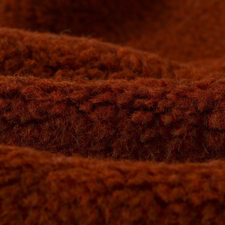 detail COLDBREAKER  Flâneurs Wool Pile Retro Jacket Cognac outside