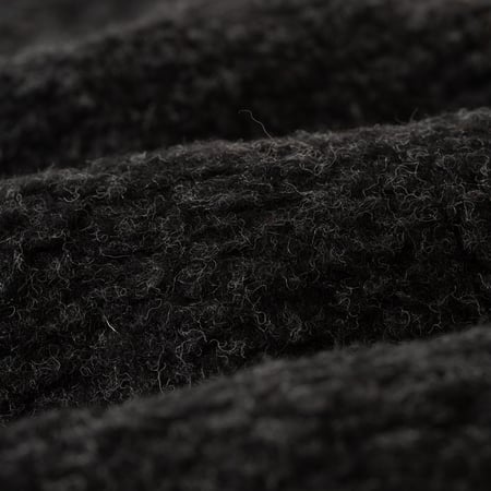 détail COLDBREAKER  Flâneurs Wool Pile Retro Jacket black outside