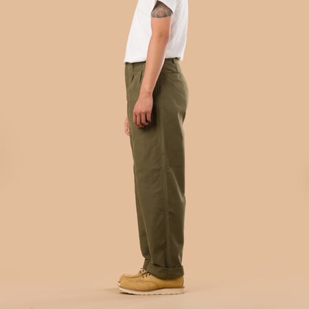 F0543 Moleskin Trousers Olive