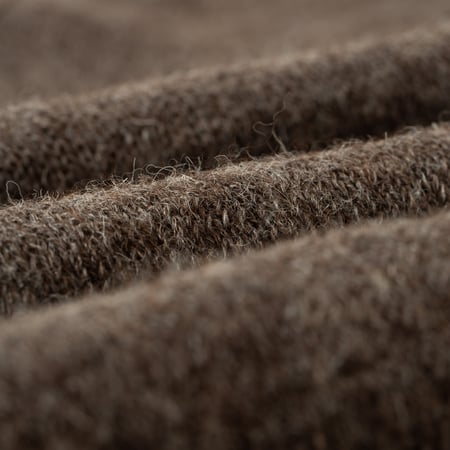 image flâneurs pull HARLEY OF SCOTLAND 1 Ply Voe True Shetland Crew Neck Grey  laine