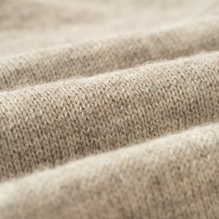 True Shetland Voe Crew Neck in Silver