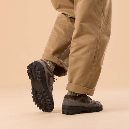 images flâneurs REPRODUCTION OF FOUND  British Military Trainer Dark GrayOlive back