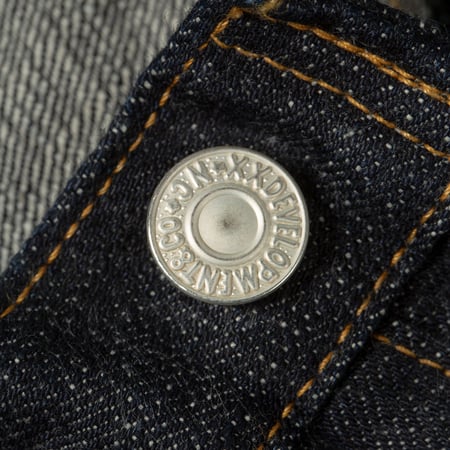 image jeans XX Development X Flâneurs Revival button selvedge