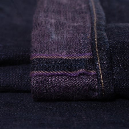 images flâneurs ONI DENIM  277 17oz Just Right Straight Bumpy Denim murasaki  selvedge ID