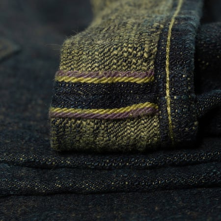 images flâneurs ONI DENIM  277 17oz Just Right Straight Bumpy Denim kusaki selvedge ID