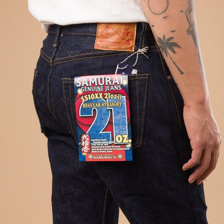 images jeans SAMURAI JEANS  S510XX 21ozⅡ regular straight flasher