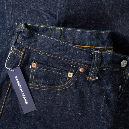 images flâneurs  jeans SAMURAI JEANS  S510XX 21ozⅡ regular straight coin pocket