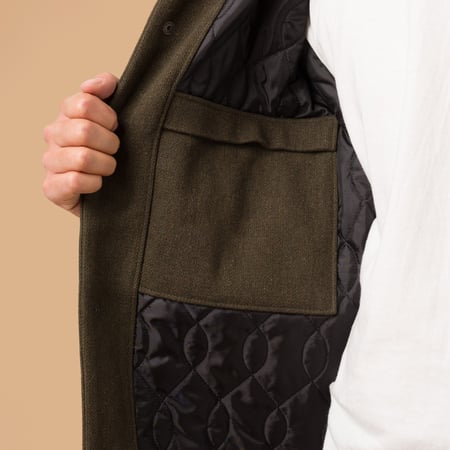 Melton Award Jacket Loden