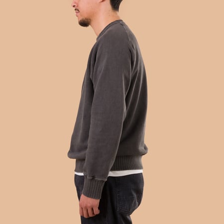 image flâneurs sweat Good On raglan p-black side