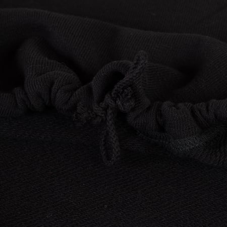 images flâneurs sweat JACKMAN  GG Sweat noir GJ Neck Black cordon