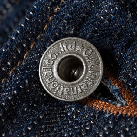 image flâneurs veste coverall ONI Denim Kase bouton