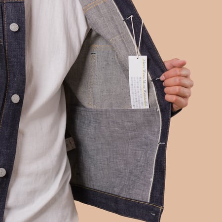 3216S 15.5oz Raw Denim Type II Jacket