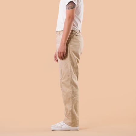 image flâneurs JAPAN BLUE JEANS  Regular Fit Trousers Beige profil