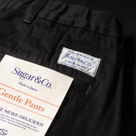 Image-Flâneurs_pantalon noir droit Sugar & Co_détail-1