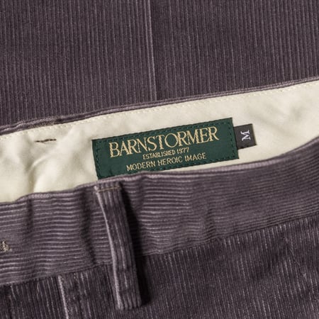 Image-Flâneurs_BARNSTORMER / 1633P Dress Fatigue Vintage Corduroy Grey_détail-1