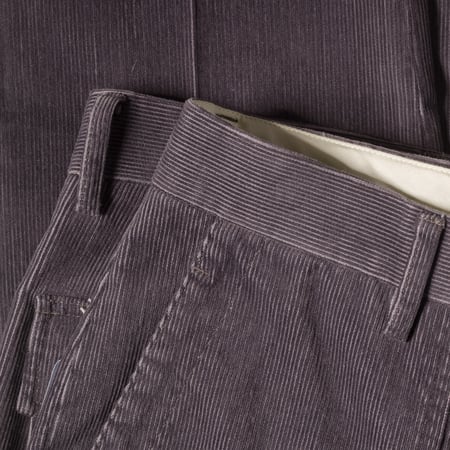 Image-Flâneurs_BARNSTORMER / 1633P Dress Fatigue Vintage Corduroy Grey_détail-3