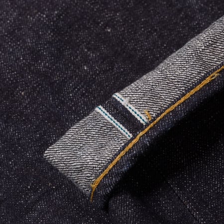 0811 15.5oz Slub Nep Denim Loose Fit Jeans