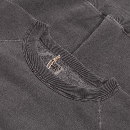 Flatseams Raglan Sweatshirt Pigment Dye Sumikuro