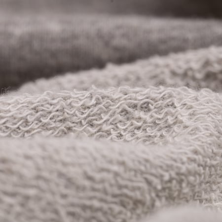 Image-Flâneurs_DUBBLE WORKS / Cut Off Sleeve Sweat Polo Heather Grey_detail-3