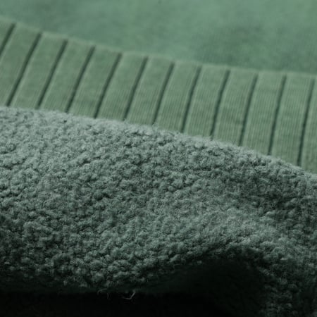 image flâneurs sweat Good On raglan p-dk green detail-1