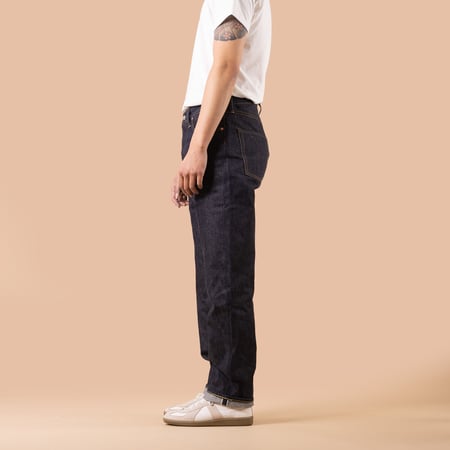 Image-Flâneurs_DENIME / Lot 221 Big E Model Indigo_de profil