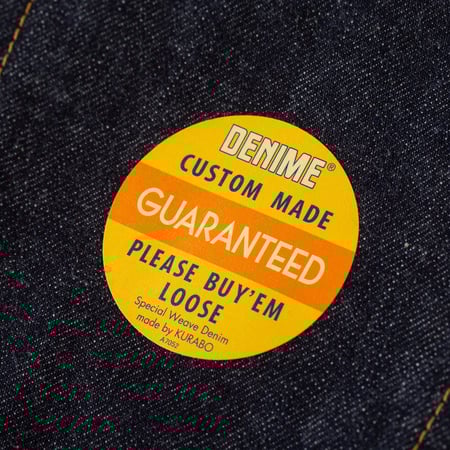 détail tag flaneurs flaneurs DENIME Lot 221 Big E Model Indigo