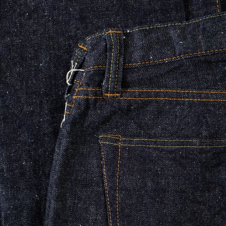 back pocket  flaneurs SAMURAI JEANS 15oz Otokogi Slim Tapered Selvedge Denim