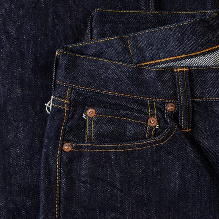 coin pocket  flaneurs SAMURAI JEANS S0710XX 15oz Washi Selvedge Denim Slim Straight