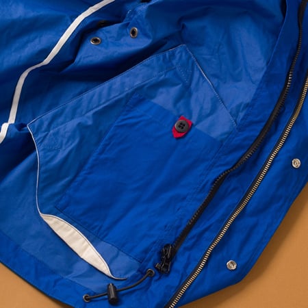 flaneurs MANIFATTURA CECCARELLI  Shelter Jacket Cobalt poche