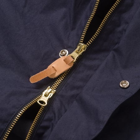 flaneurs MANIFATTURA CECCARELLI  All Weather Coat navy double zip