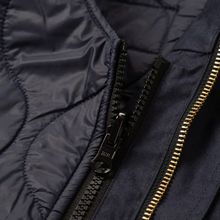 flaneurs MANIFATTURA CECCARELLI All Season Vest Navy zip