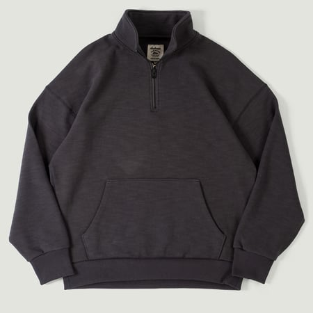 Vignettes flaneurs JACKMAN  GG Sweat Half-Zip charcoal
