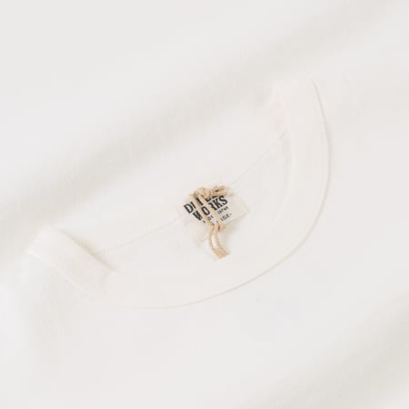 Heavyweight Short Sleeve Tee Off White