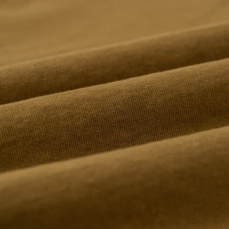 image flaneurs DUBBLE WORKS Heavyweight Short Sleeve Tee Khaki dos (1)