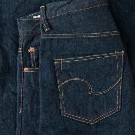 images détails flaneurs pour ONI DENIM  Ishikawadai 15oz  (6)