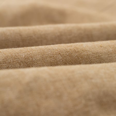 image detail flaneurs chemise sans col herrigbone camel Beams Plus Japan (1)