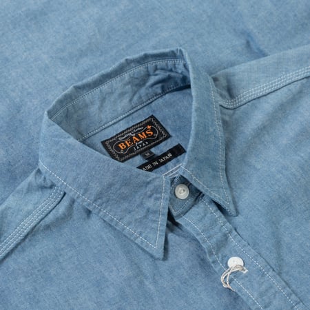Sax Chambray Work Shirt