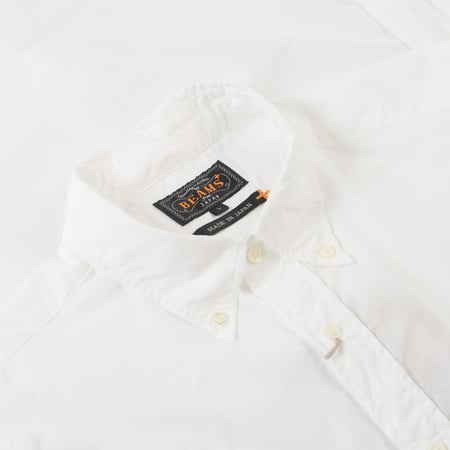 image detail de dos flaneurs chemise oxford blanche Beams Plus Japan (2)