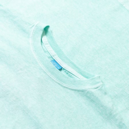 Image-Flâneurs_GOOD ON / L/S Crew Tee p-mint détail