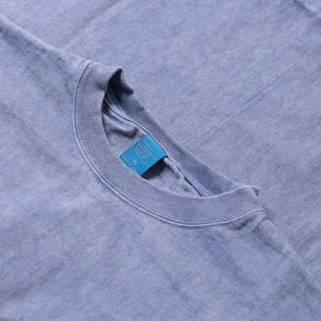 Image-Flâneurs_GOOD ON / L/S Heavy Crew Tee p-ajisai détail col