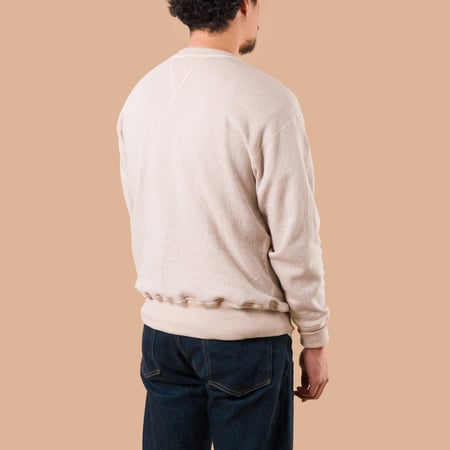 Lot. 401 Plain Crew Neck Sweatshirt Oatmeal