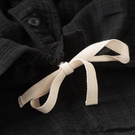 détail cordon flaneurs veste Seuvas blackwatch (3)