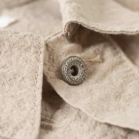 bouton flaneurs veste Seuvas trucker jacket natural (3)