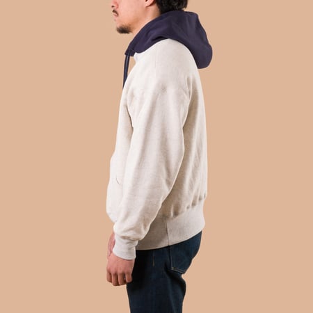 Image flaneurs xx development sweat capuche épais double layer Combi de profil