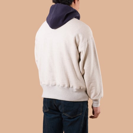 Image flaneurs xx development sweat capuche épais double layer Combi de dos